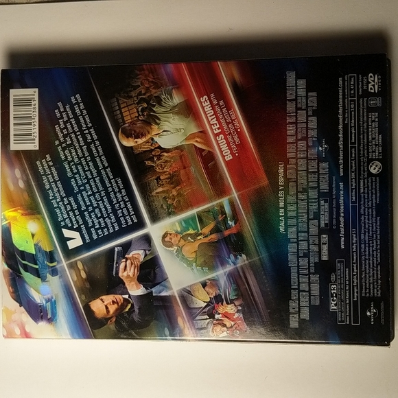 Fast & Furious DVD COMPLETE WITH CASE COVER ART & SLIP COVER - Picture 2 of 6